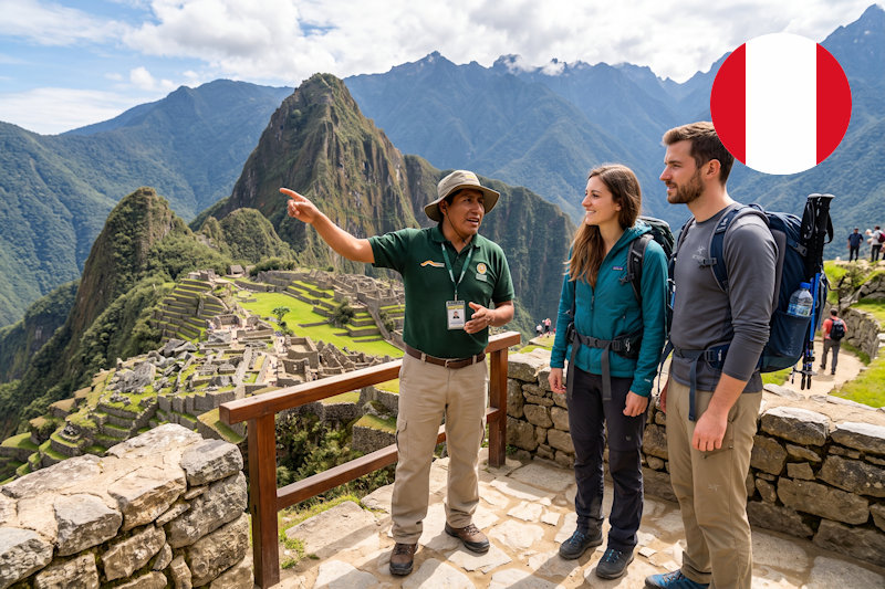 Machu Picchu idegenvezető spanyolul